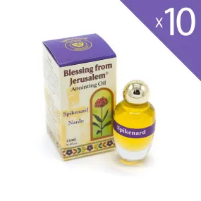 10 x Anointing Oils Spikenard 12 ml - 0.4 oz  (10 bottles)