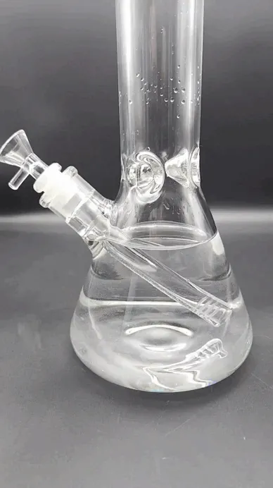 12 Classic Clear Beaker Bong