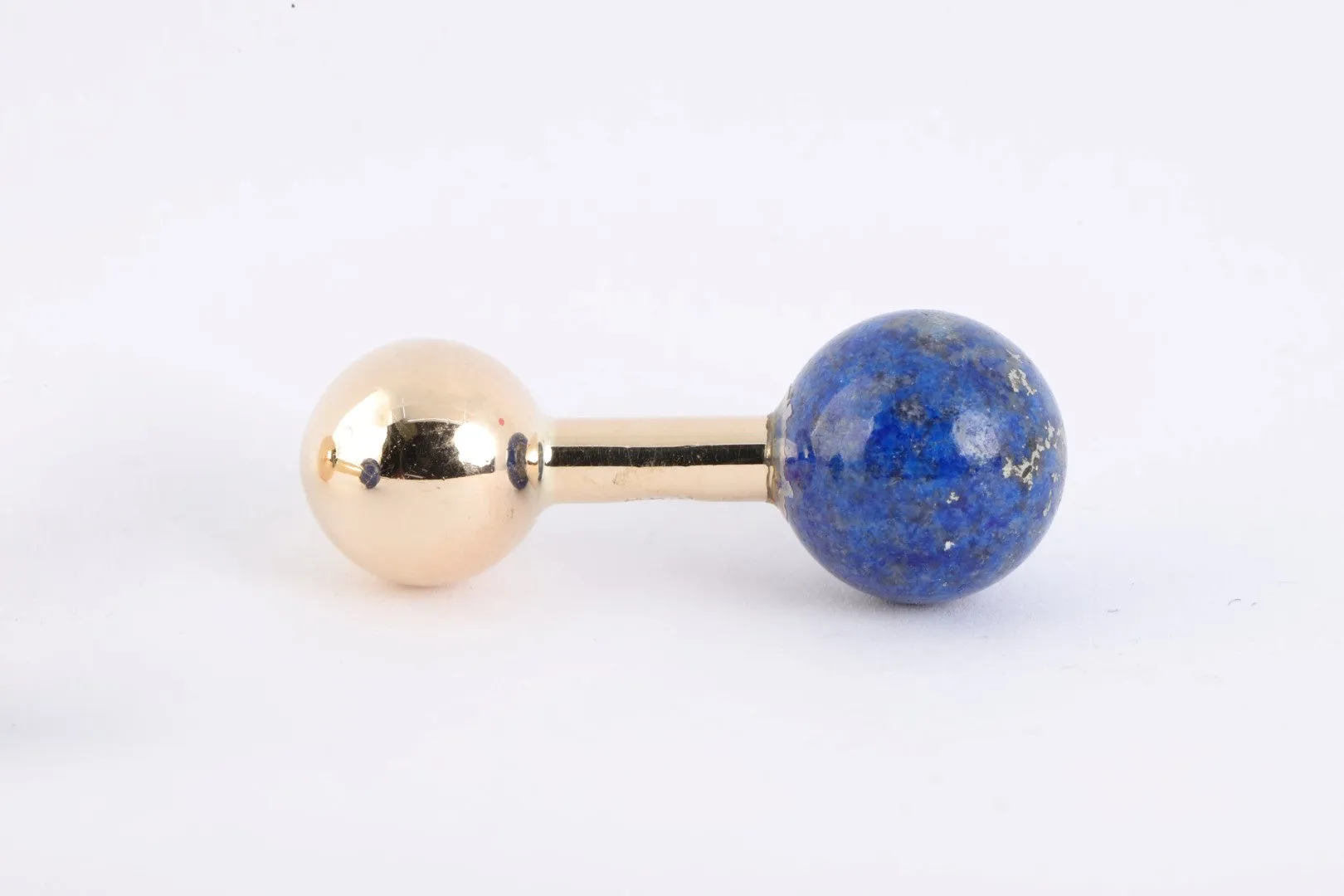 14k Yellow Gold Lapis Lazuli Cuff Links (8.17g.)