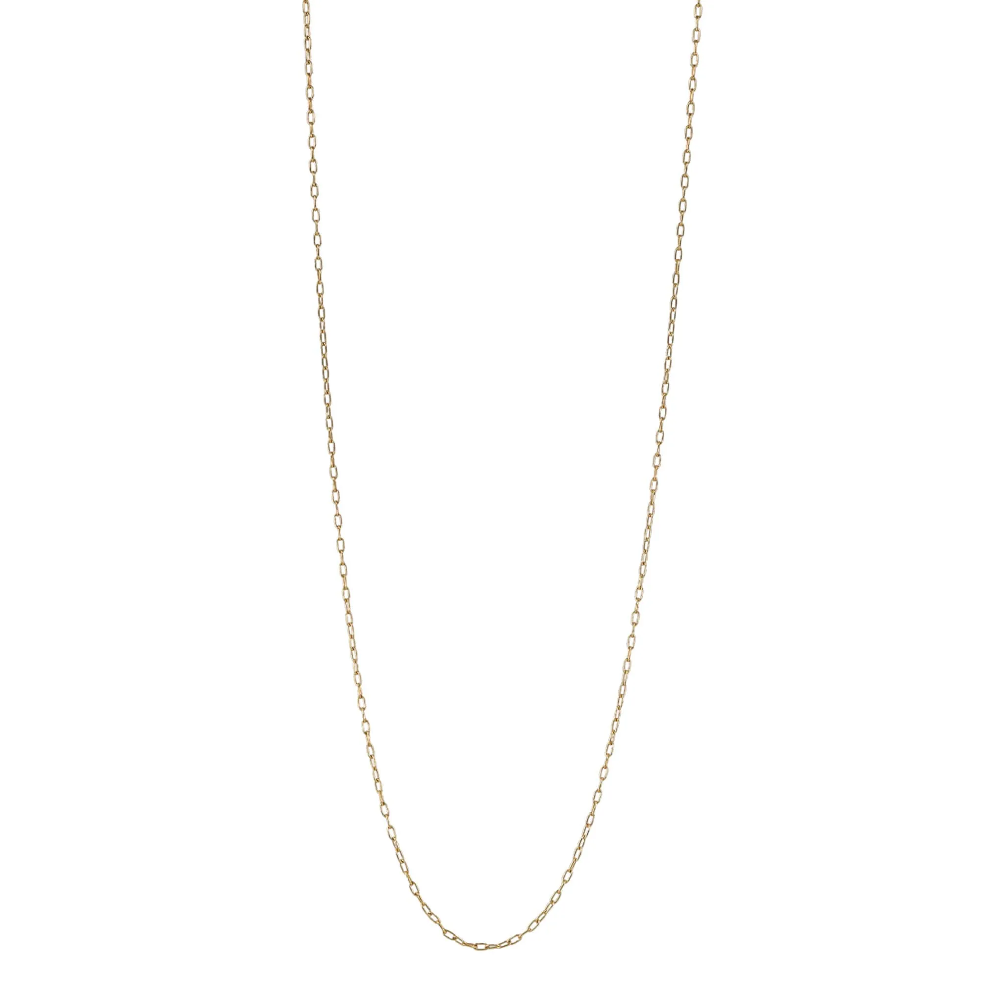 20.5-22.5 Gold Fine Cable Chain