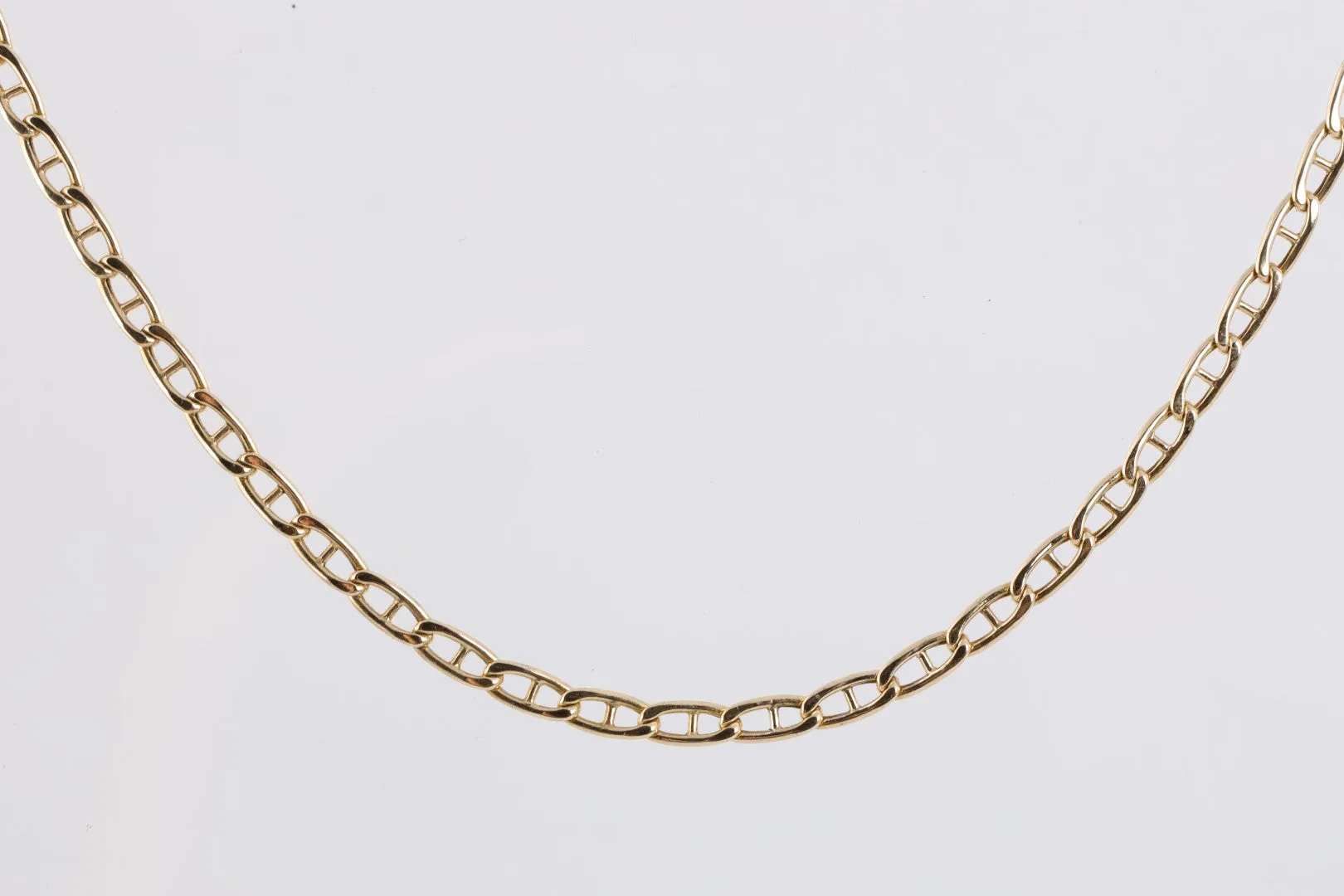 20" 14k Yellow Gold Mariner Chain Necklace (6.96g.)