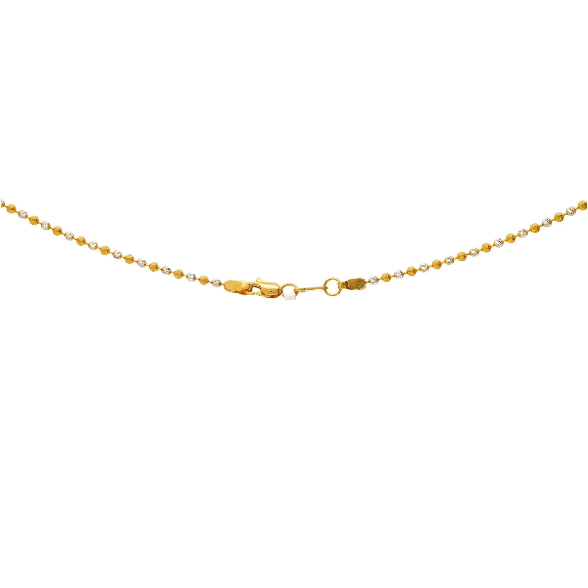 22K Yellow & White Gold Sophia Chain