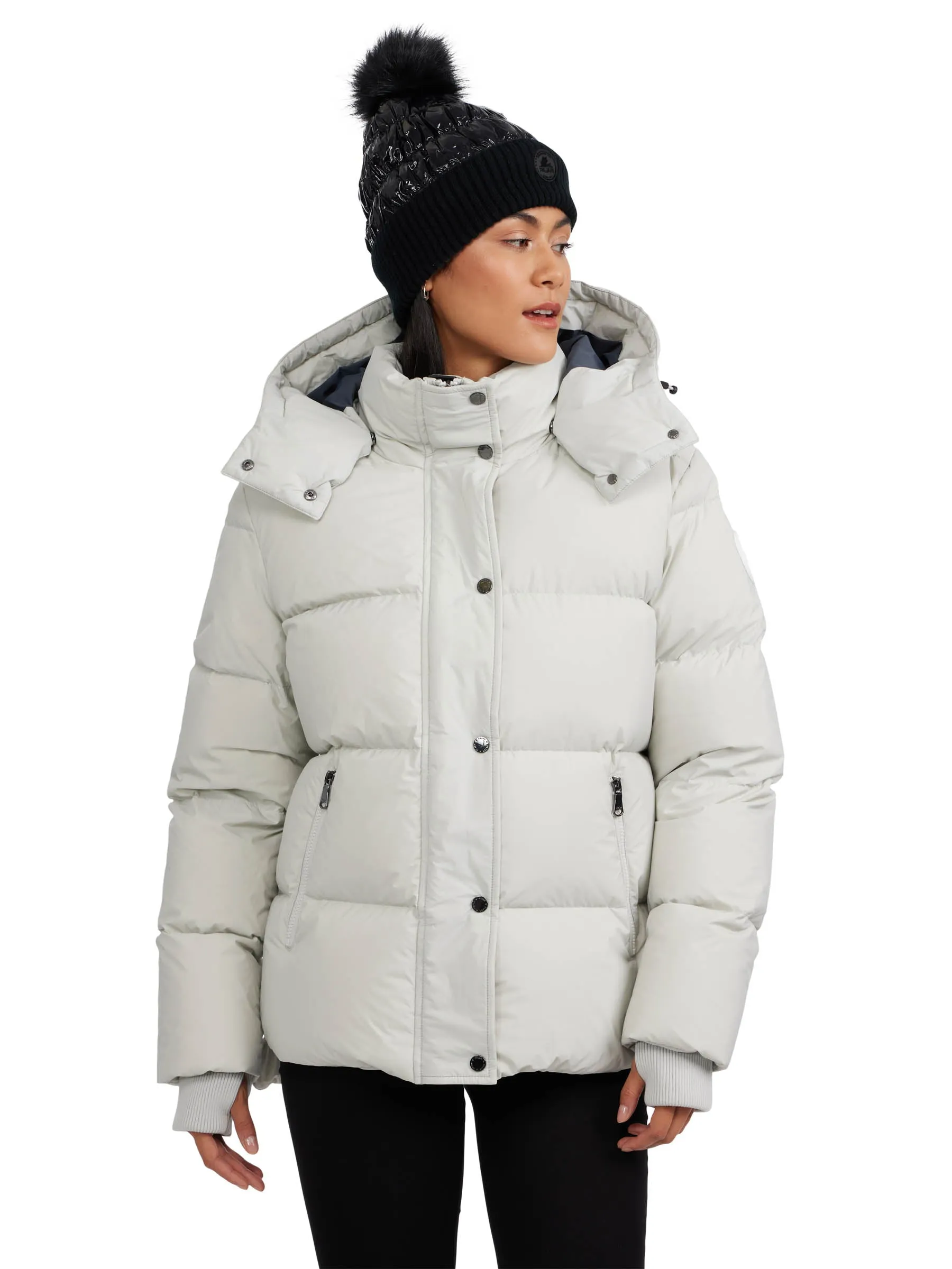 Adhara Women's Boxy Fit Puffer Jacket