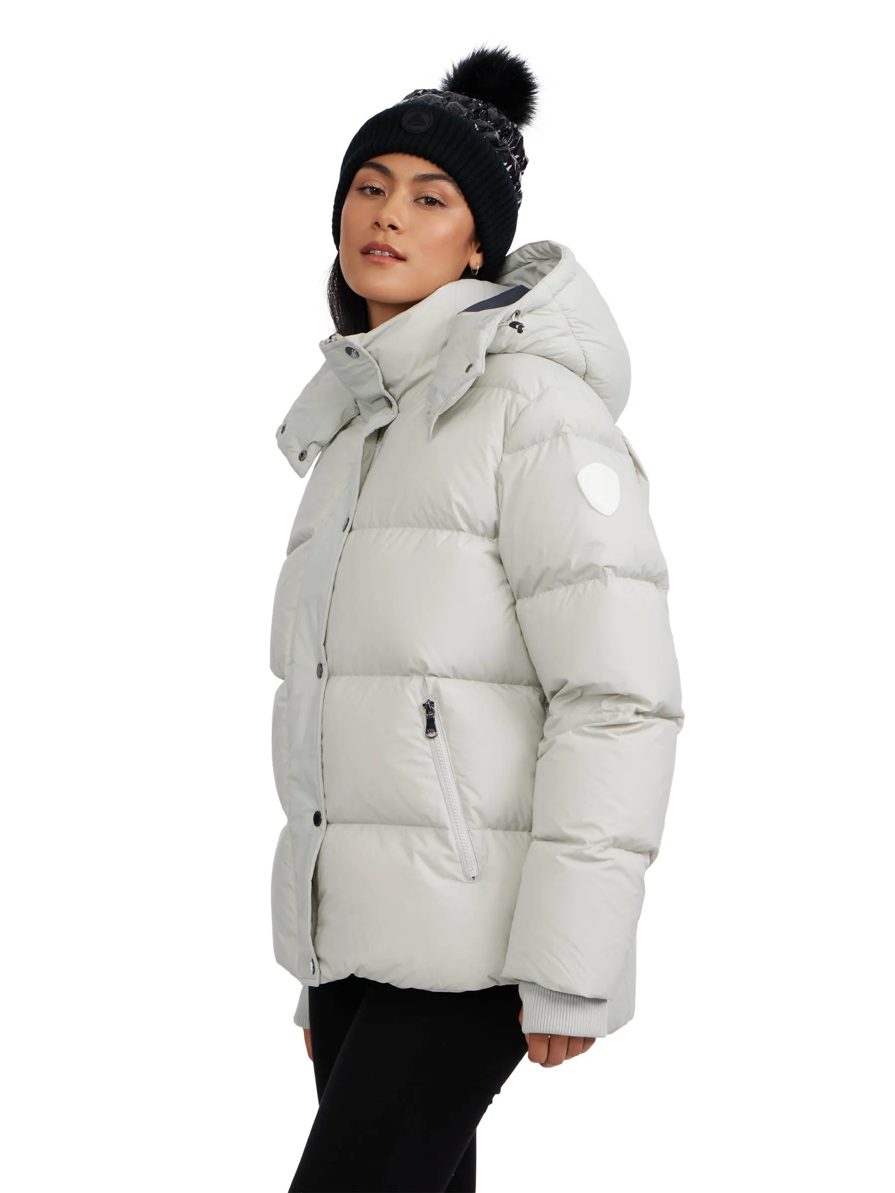 Adhara Women's Boxy Fit Puffer Jacket