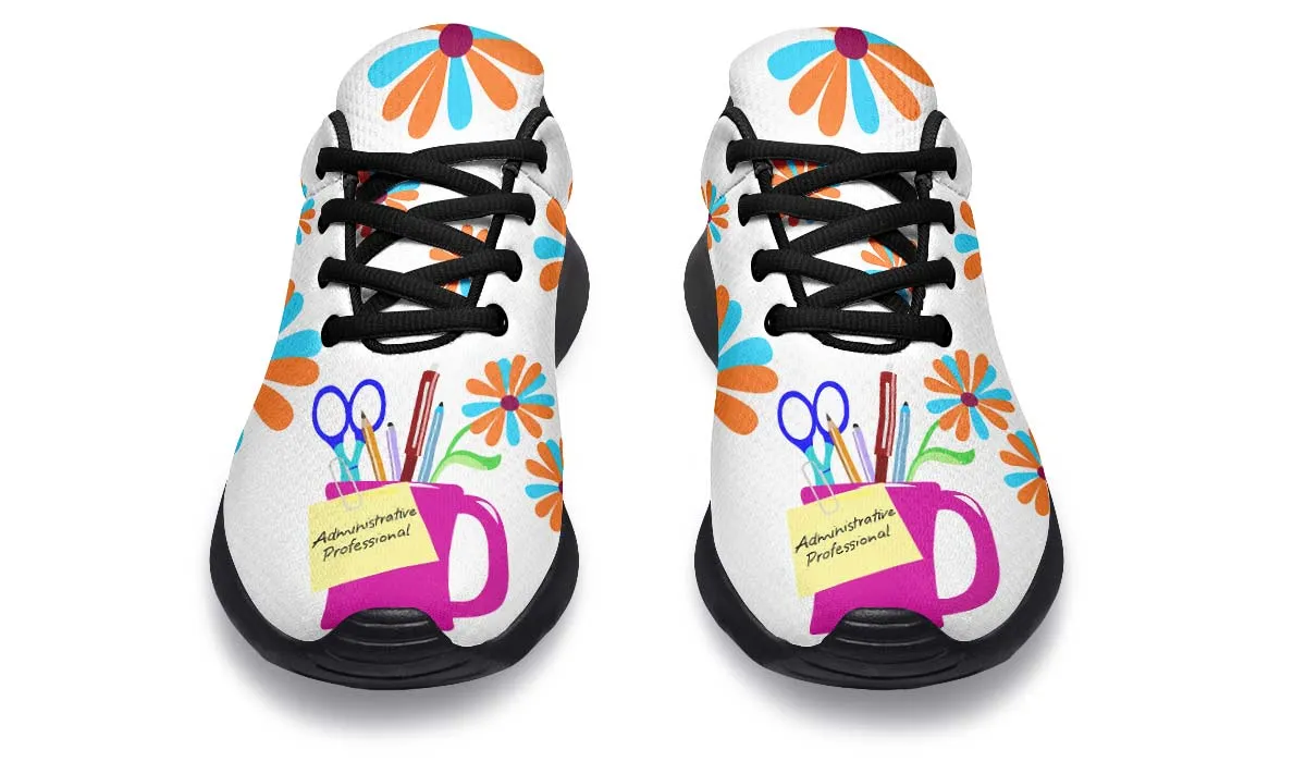 Administrative Assistant Pencil Cup Sneakers