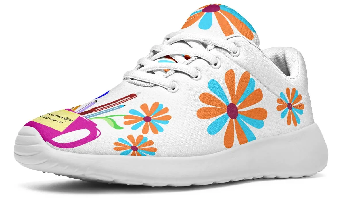 Administrative Assistant Pencil Cup Sneakers