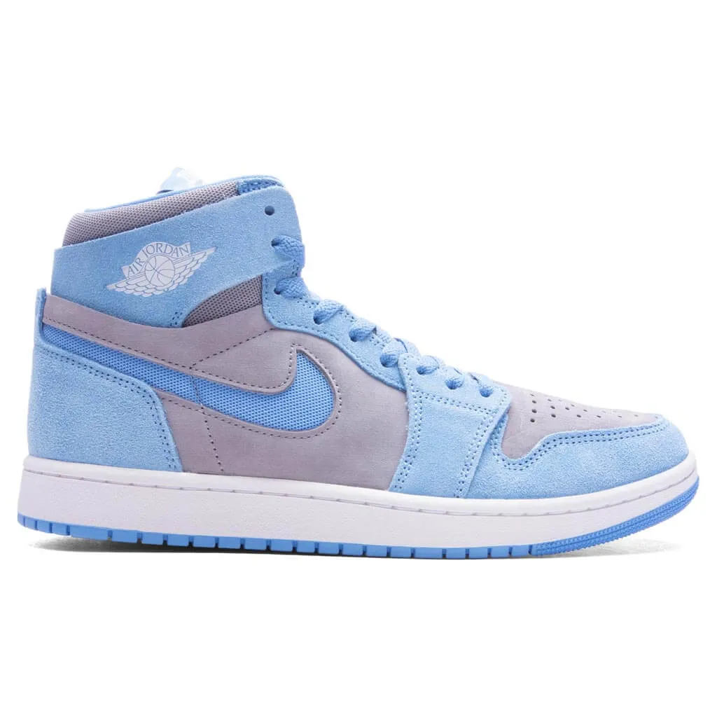 Air Jordan 1 Zoom Comfort 2 - Cement Grey/White/University Blue