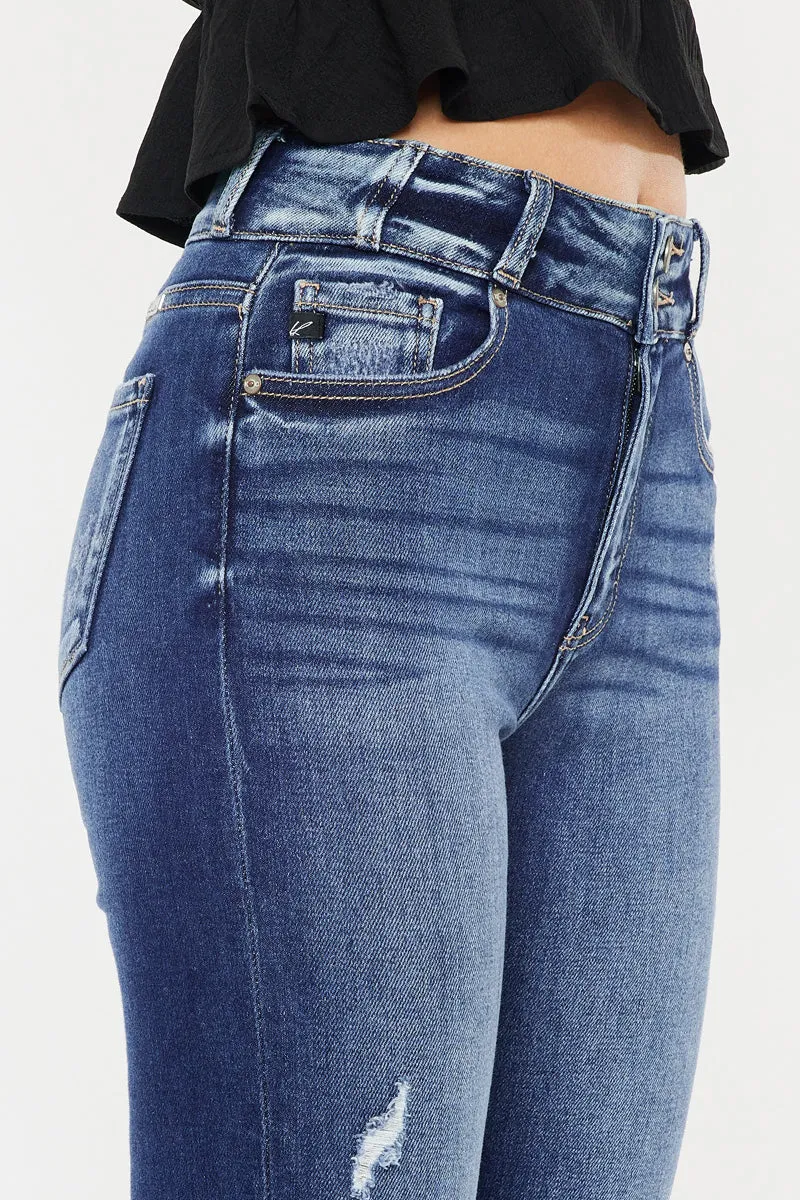 Alanis High Rise Straight Leg Jeans