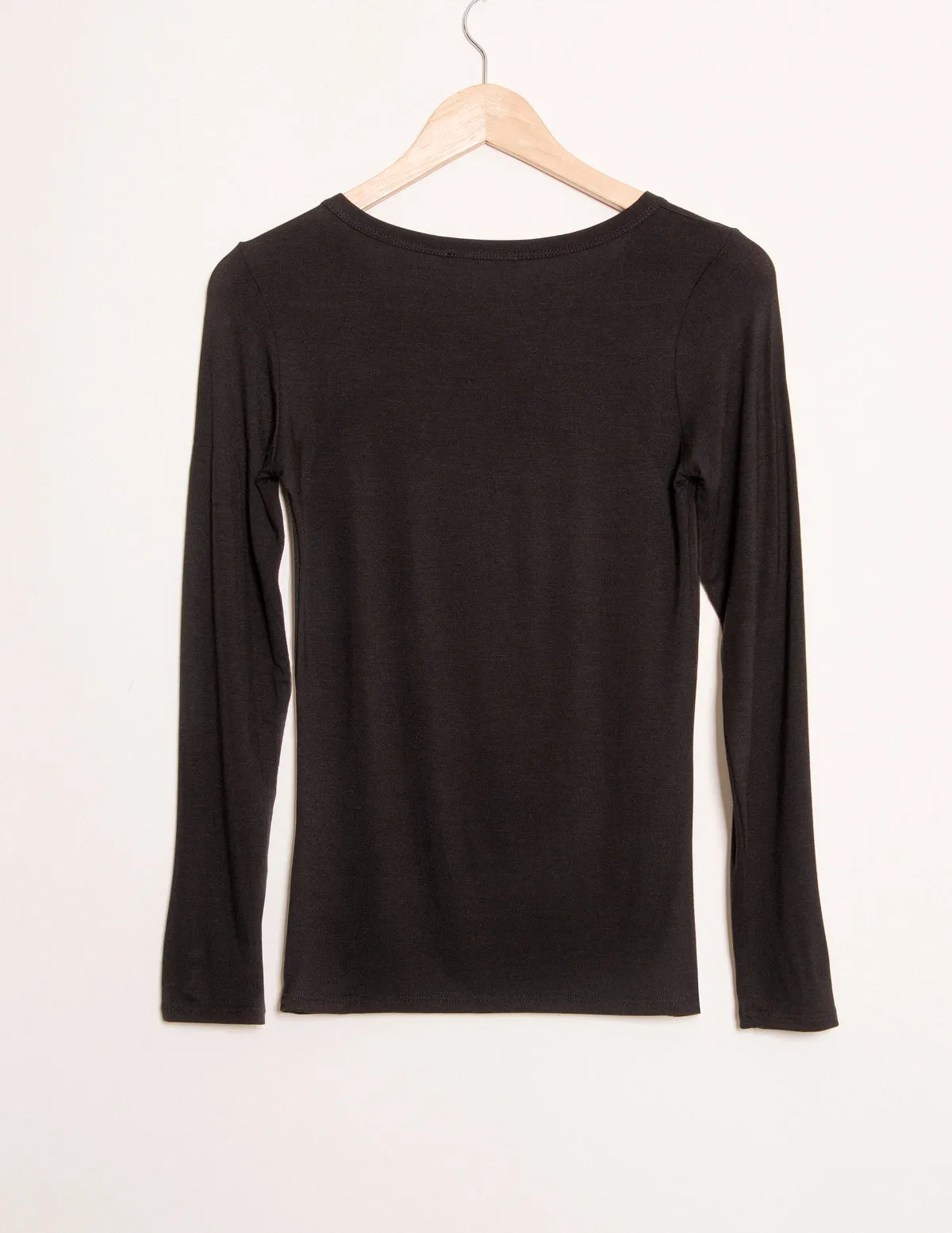 Bamboo Close Fit Long Sleeve Tee