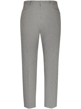 Beige Picnic Check Trouser