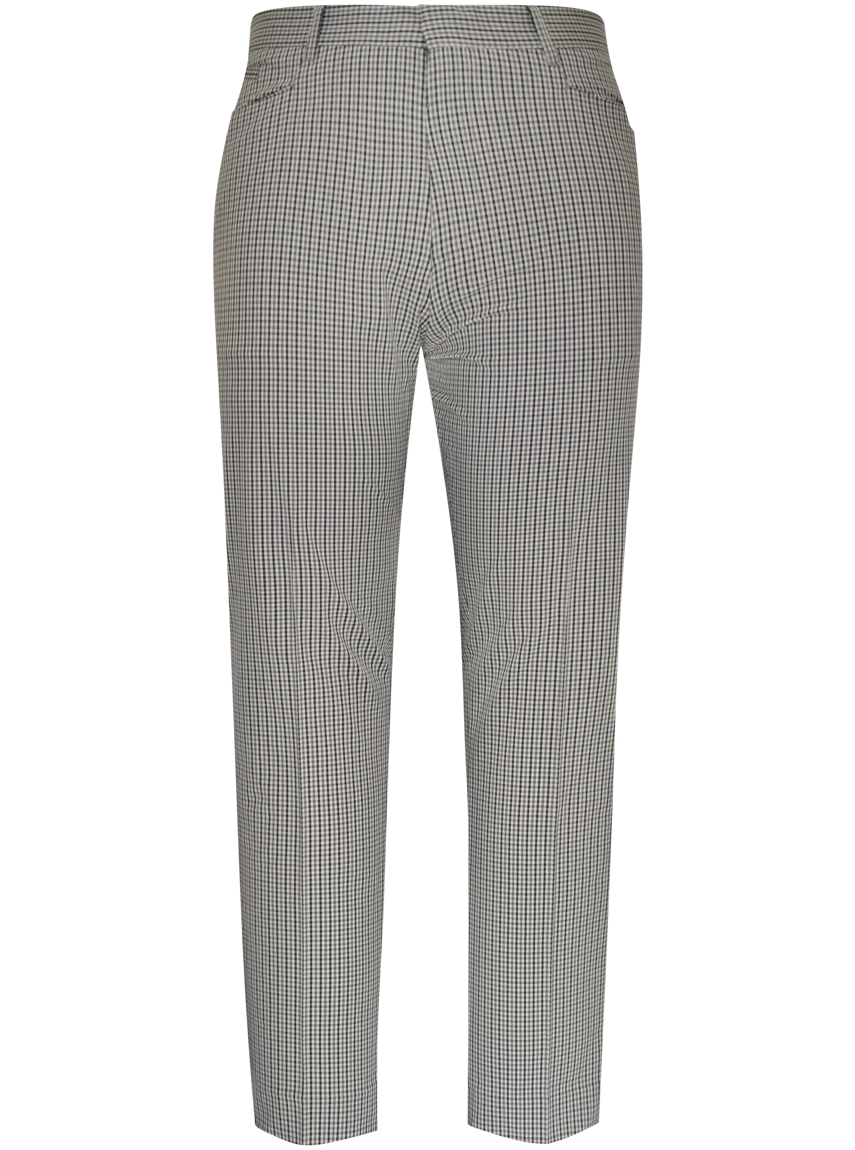 Beige Picnic Check Trouser