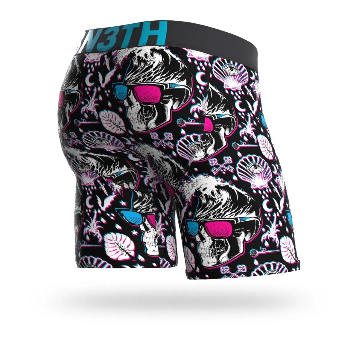 BN3TH ENTOURAGE BOXER BRIEF SAYULITA PRINT