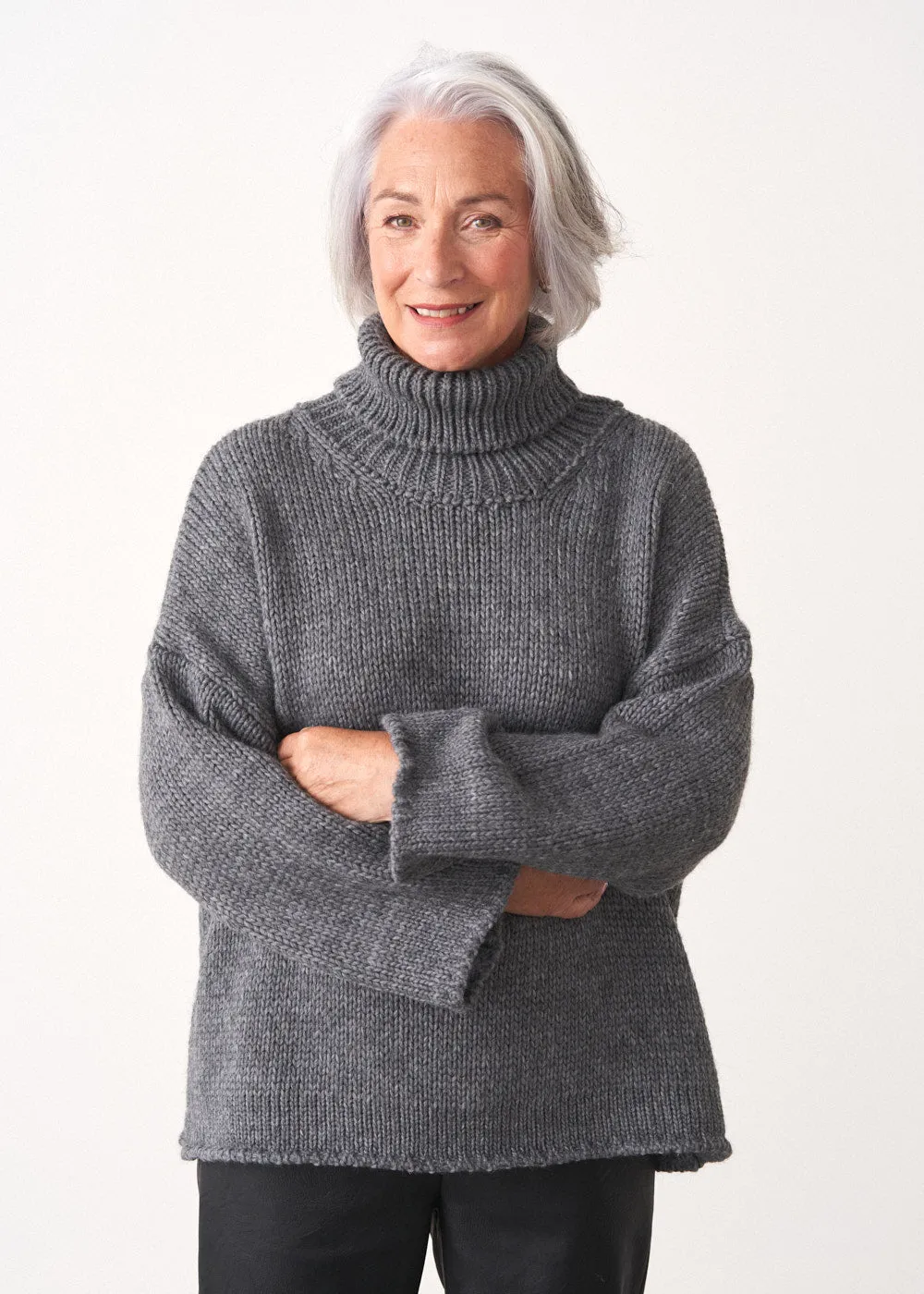 BRIAR CHUNKY ROLL NECK SWEATER