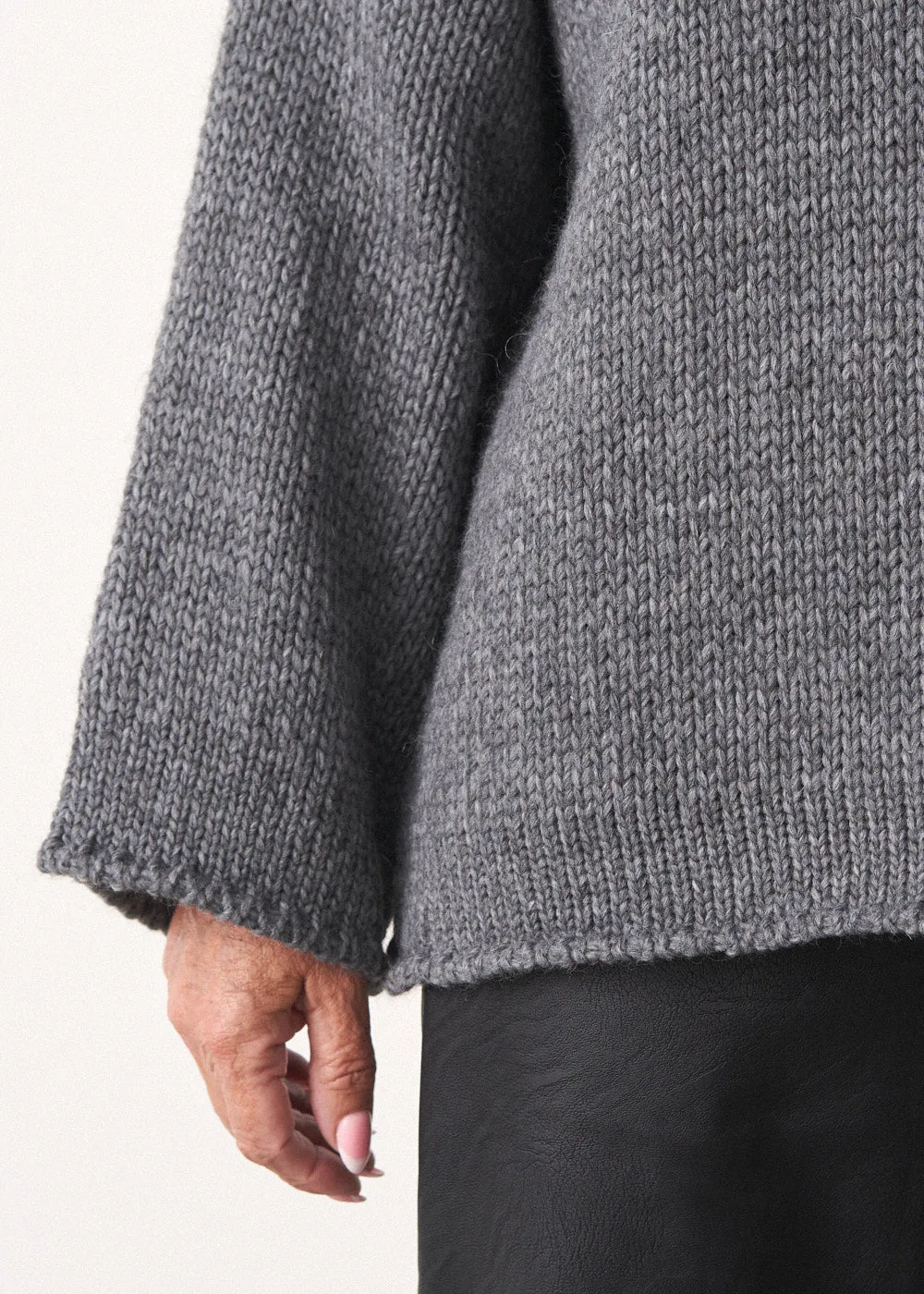 BRIAR CHUNKY ROLL NECK SWEATER