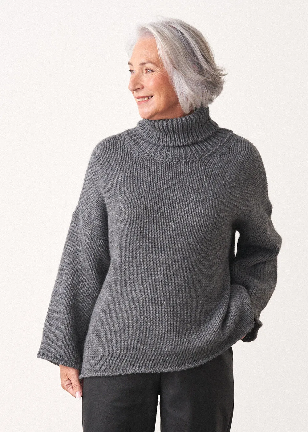 BRIAR CHUNKY ROLL NECK SWEATER