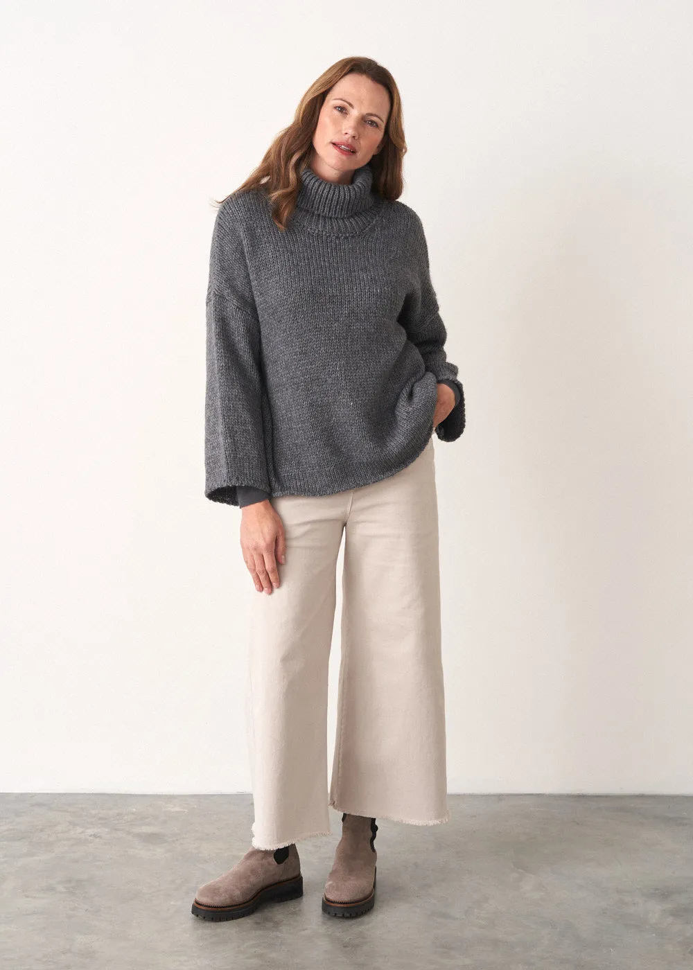 BRIAR CHUNKY ROLL NECK SWEATER