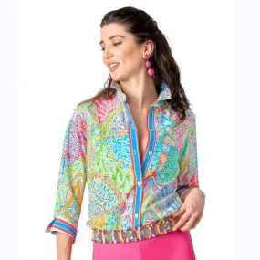 Bright Floral Shirt