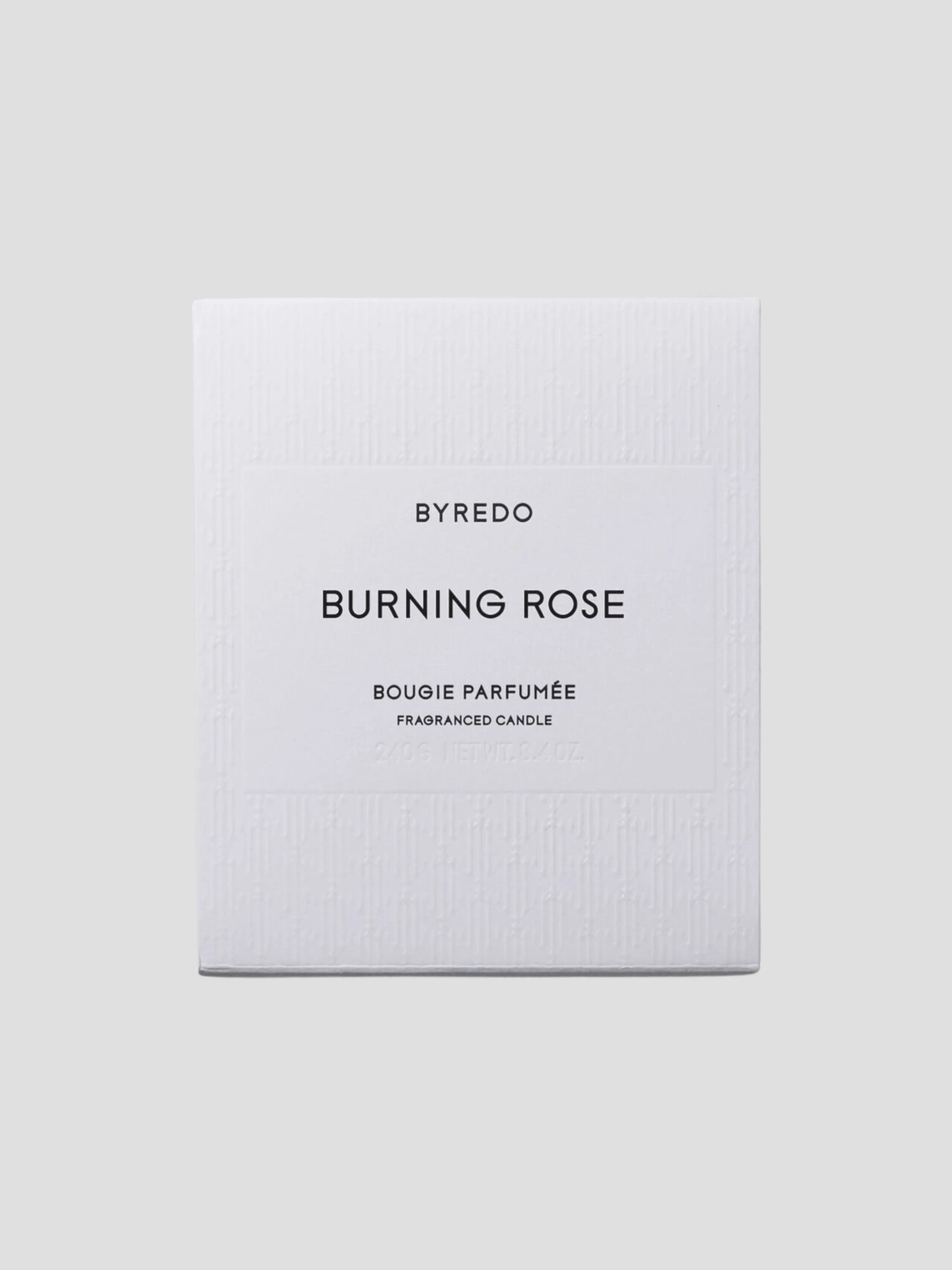 Burning Rose Candle