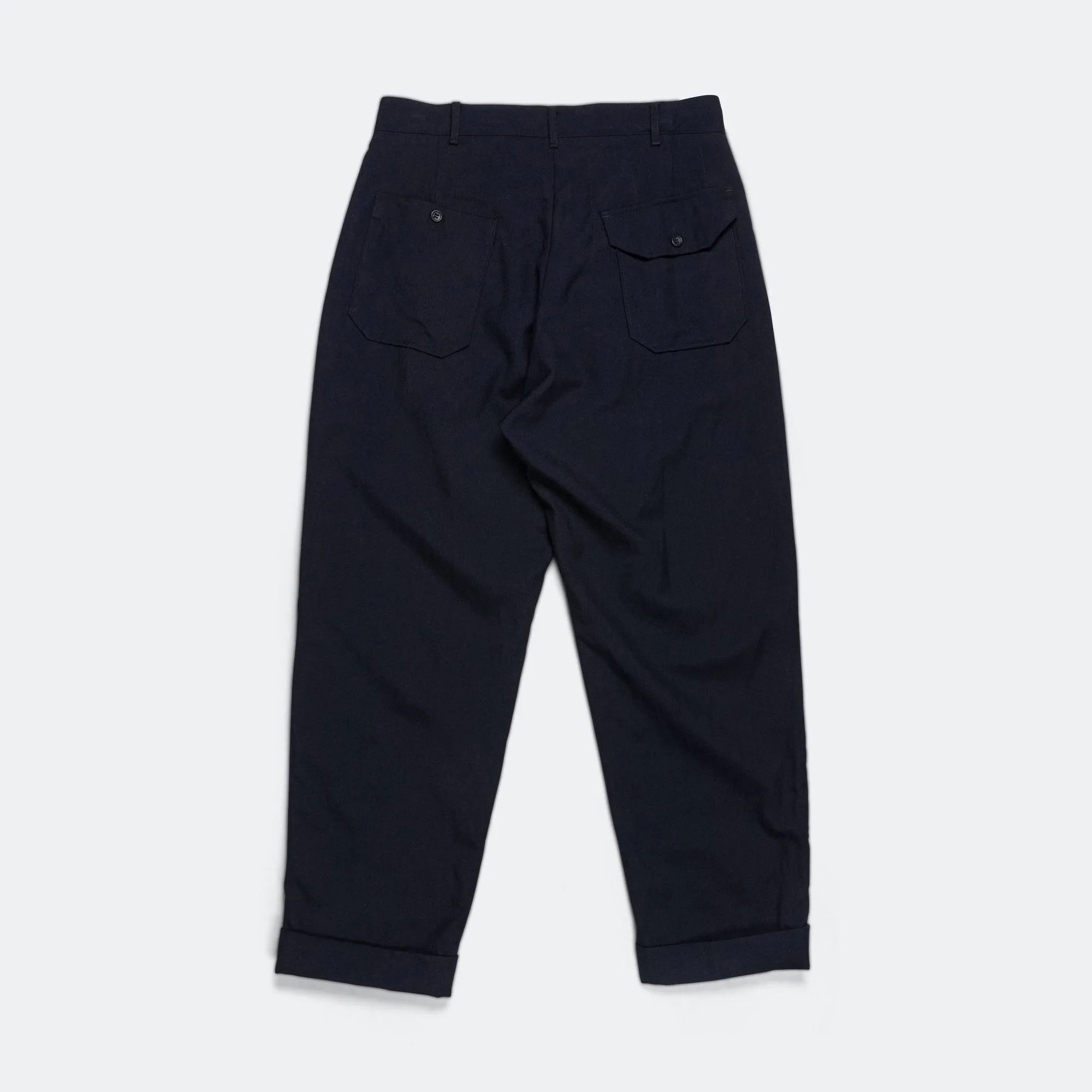 Carlyle Pant - Dk. Navy Wool Uniform Serge