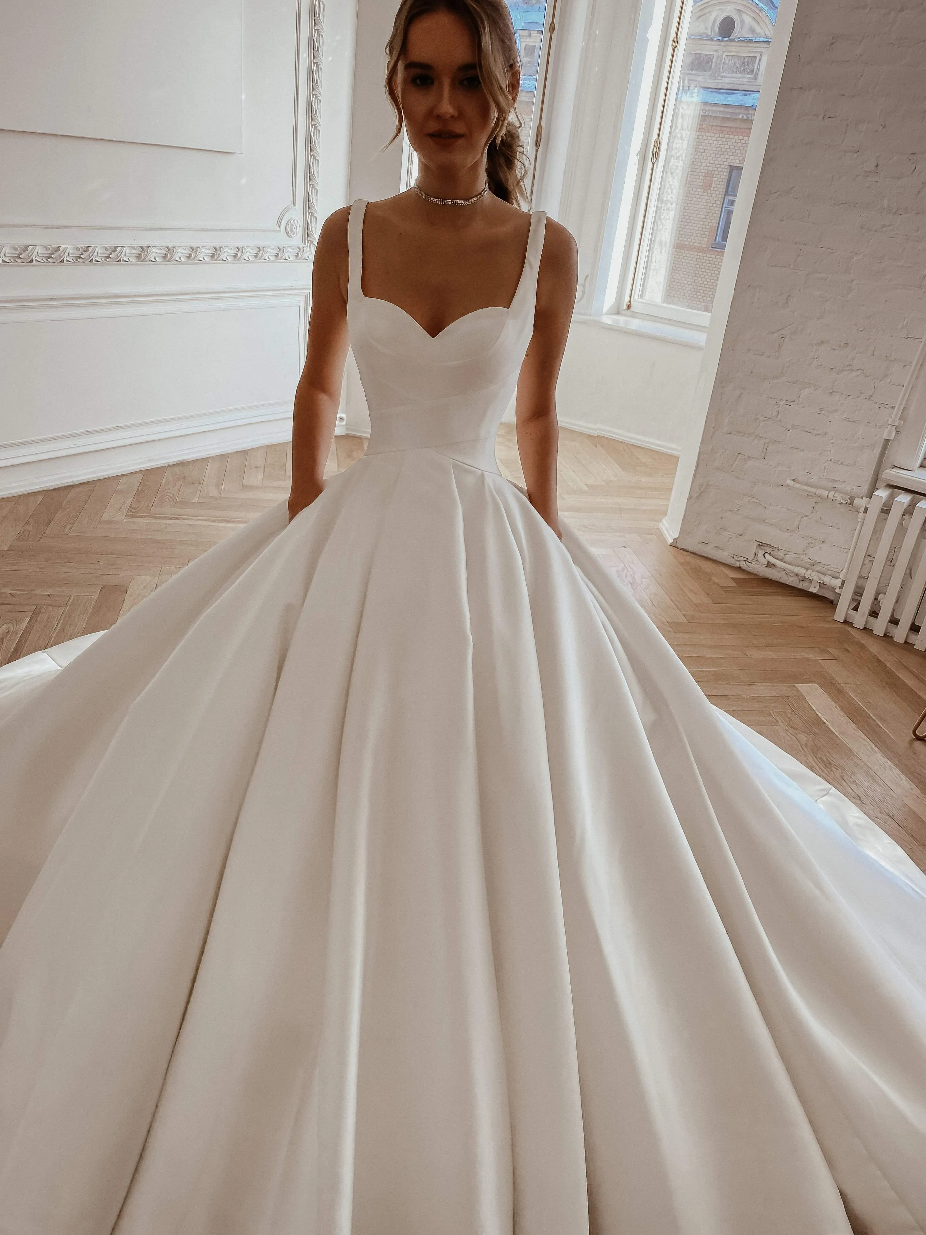 Classic Mikado Ball Gown Priscilla