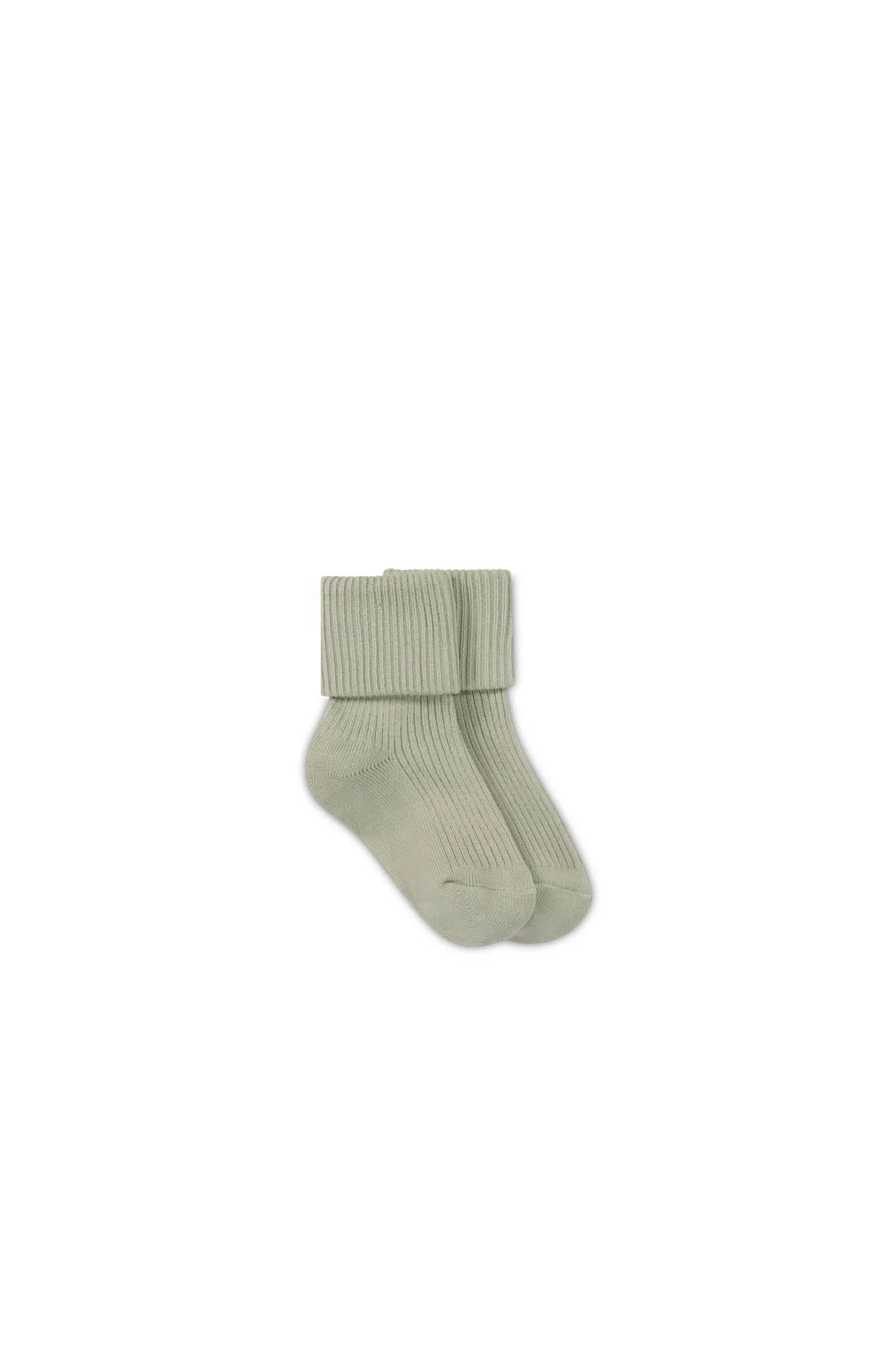 Classic Rib Sock - Clay