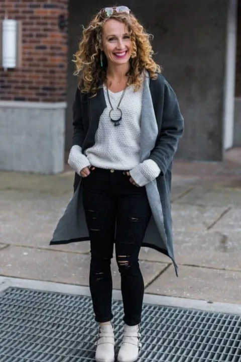 Cocoon Cardigan Duster Jacket