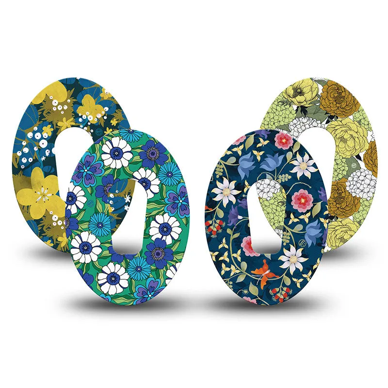 Dexcom G6 ExpressionMed tapes: Folktale florals variety pack