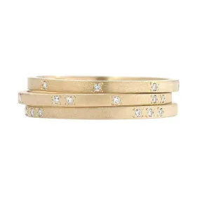 Diamond Bando Modern Gold Ring