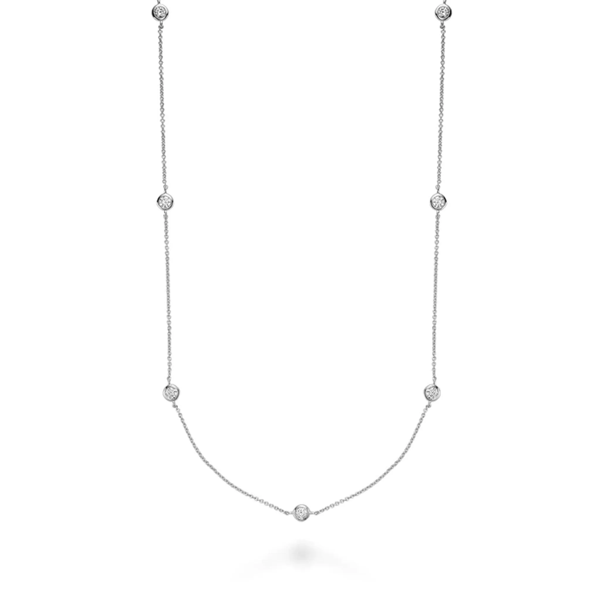 Diamond By the Yard Necklace