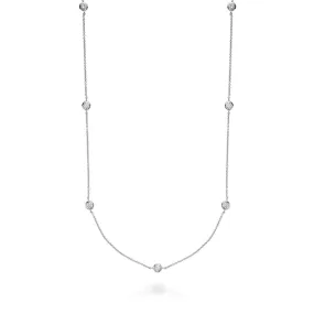 Diamond By the Yard Necklace