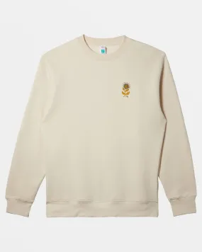 E Peace Out Crew Neck Sweatshirt - Birch