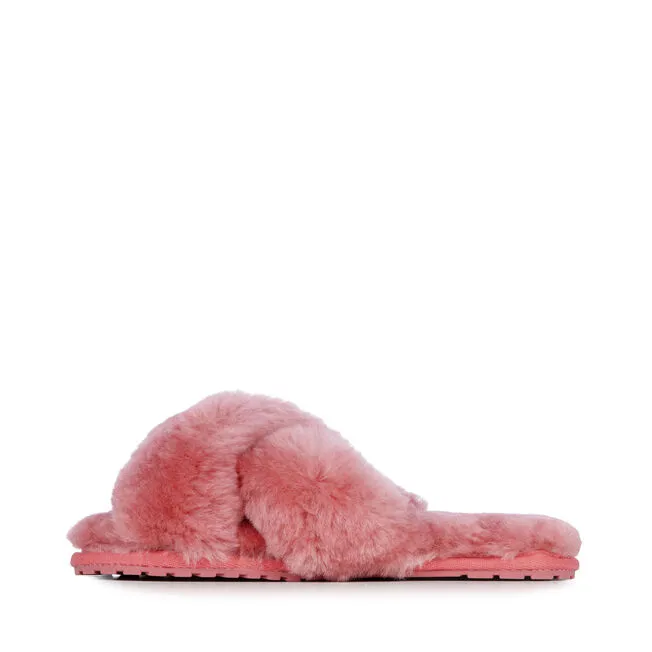 EMU Mayberry Mineral Red Sheepskin Slippers