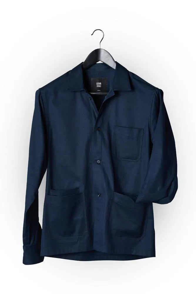 Ethan Overshirt - Navy Ari