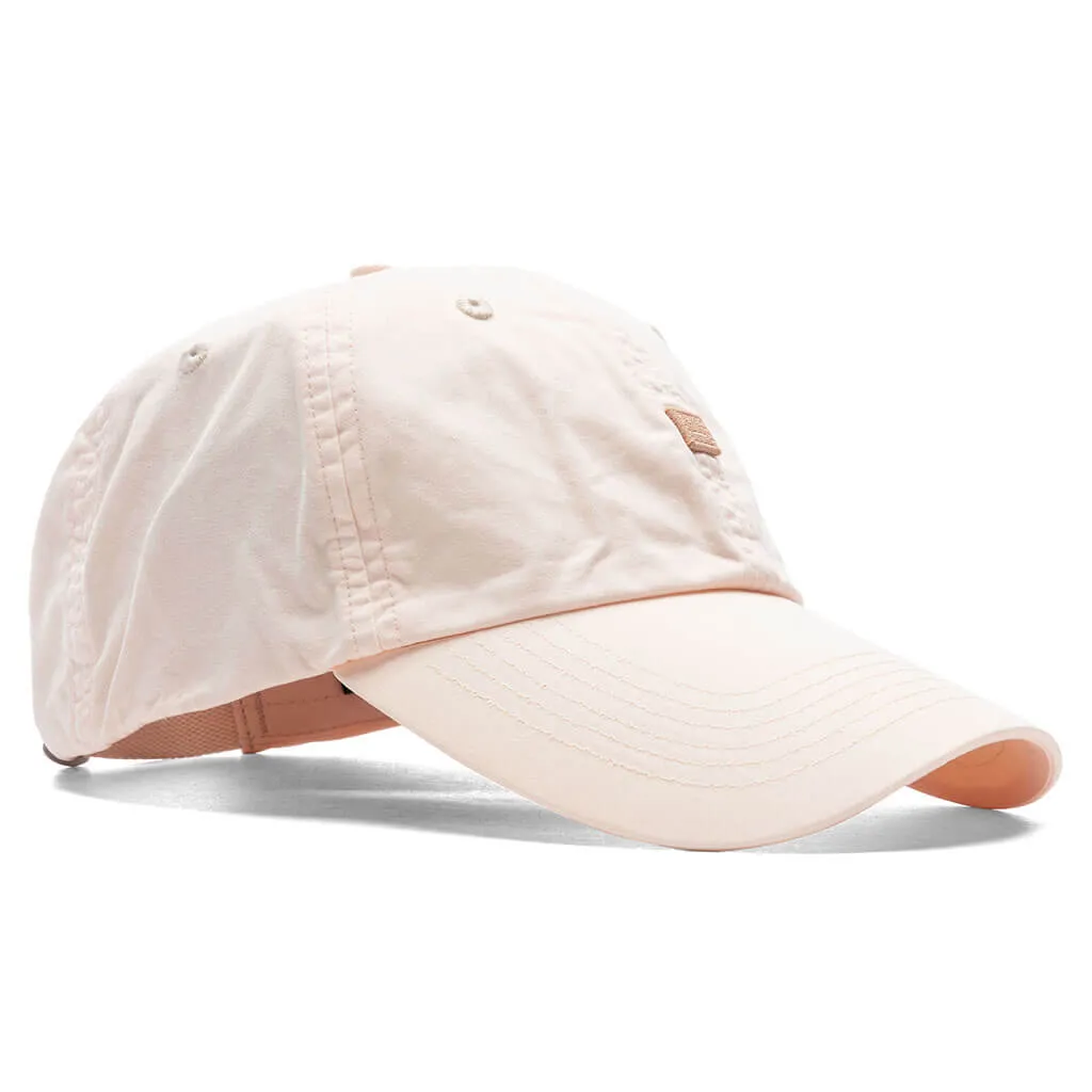 Face Logo Patch Hat - Cream/Beige