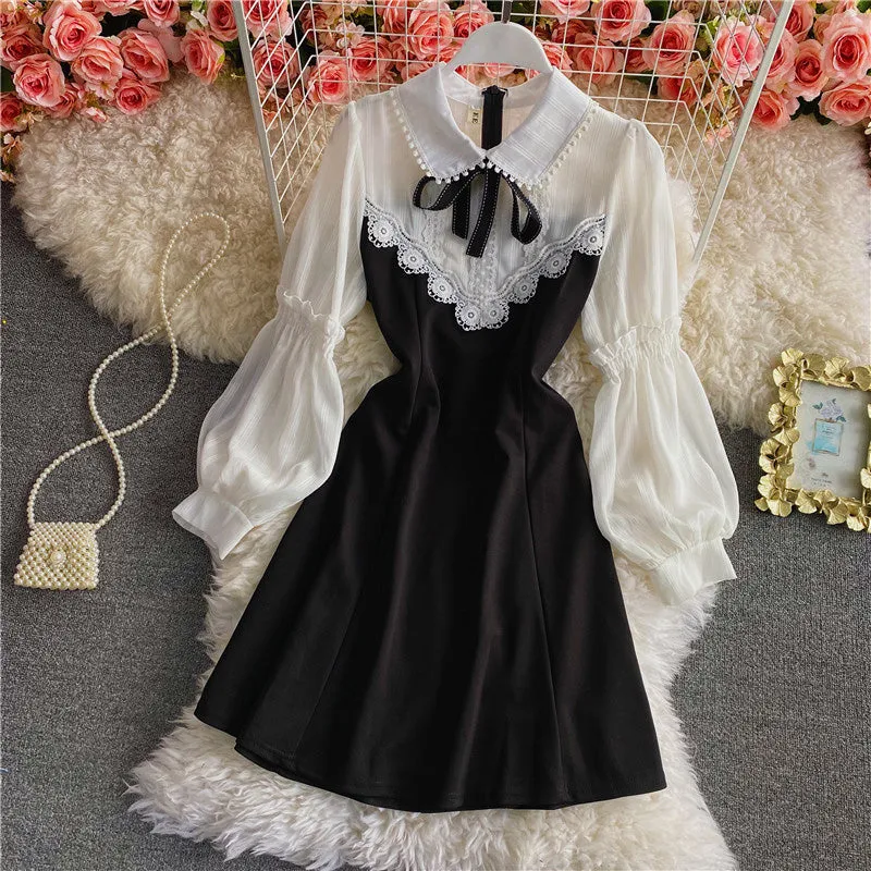 Fashion Women Bowknot Dress AD210227