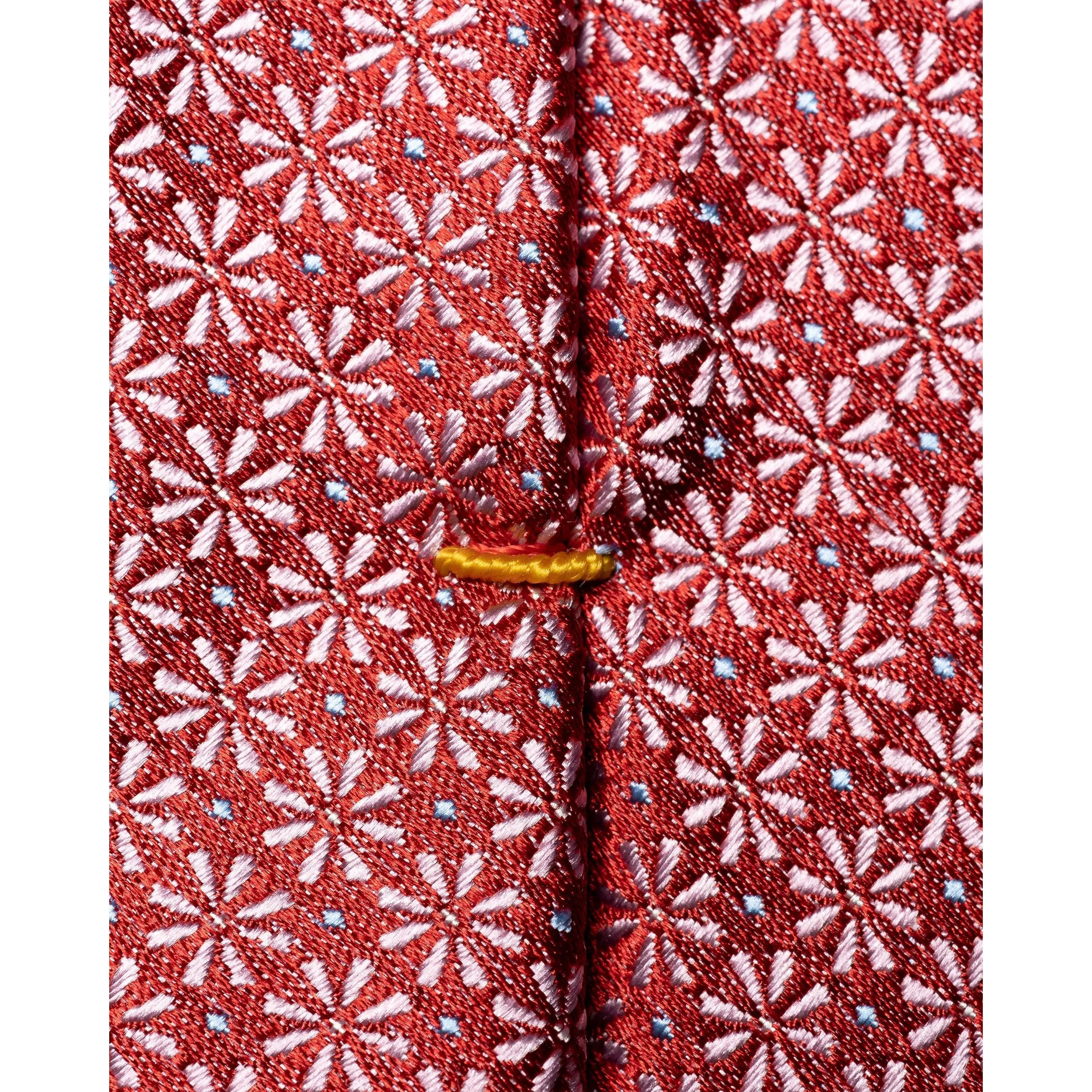 FLORAL WOVEN SILK TIE