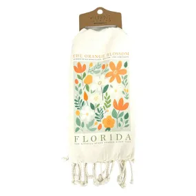 Florida Floral Dish Towel