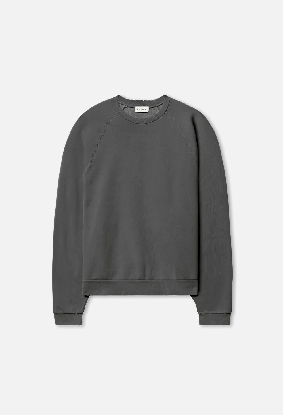 Folsom Cropped Raglan Crew / Vintage Black