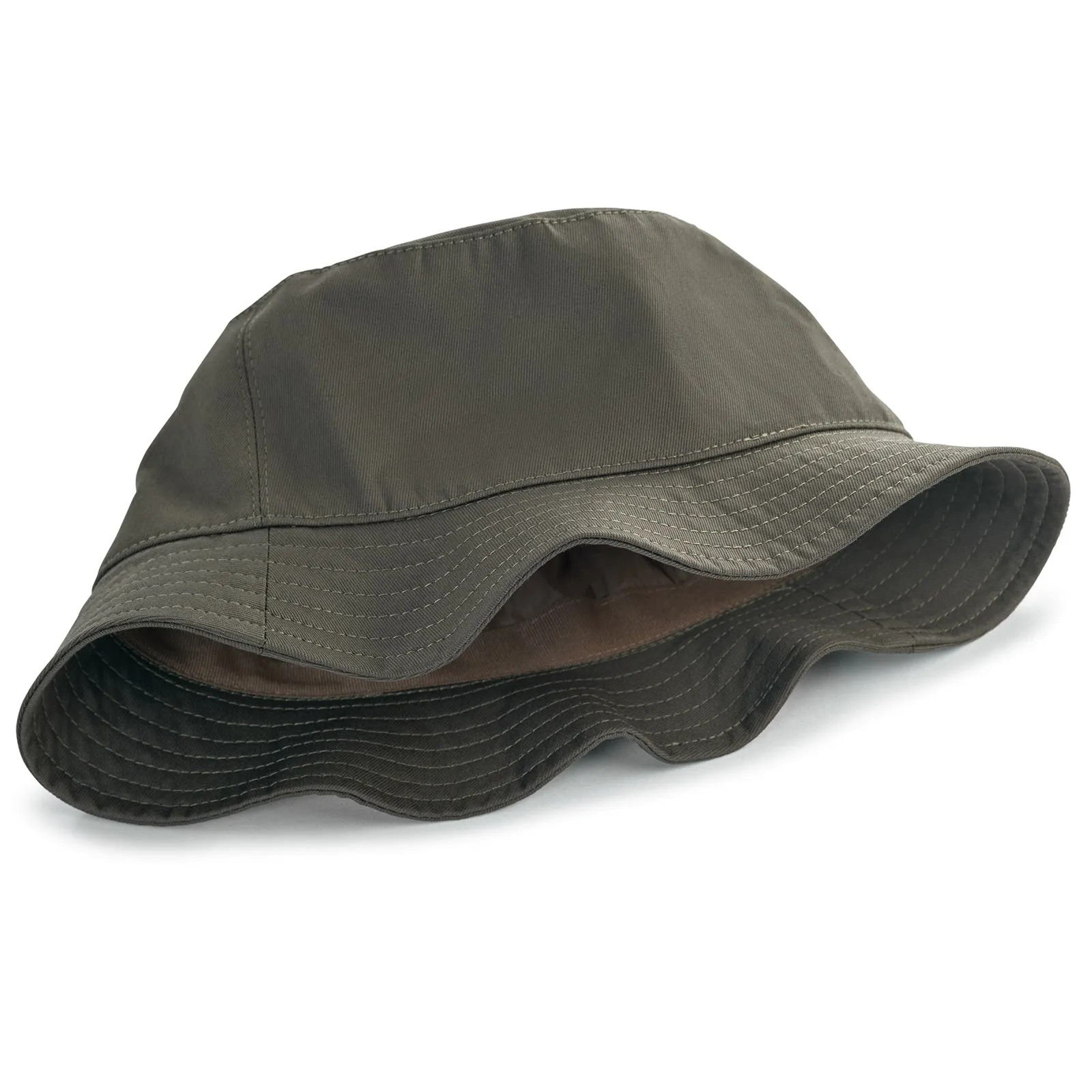 Fox Khaki Bucket Hat in Dark Olive