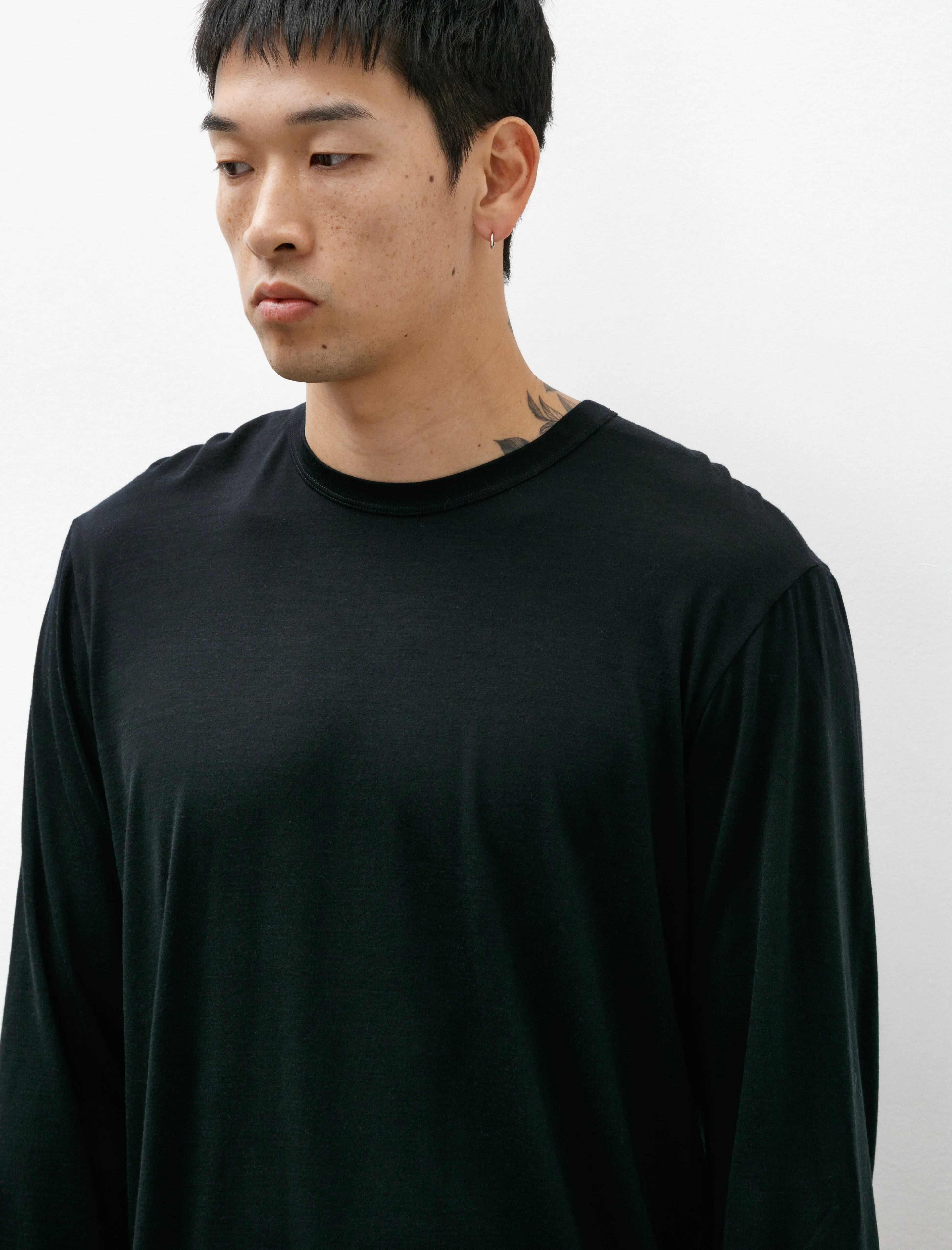 Frame LS Shirt Black