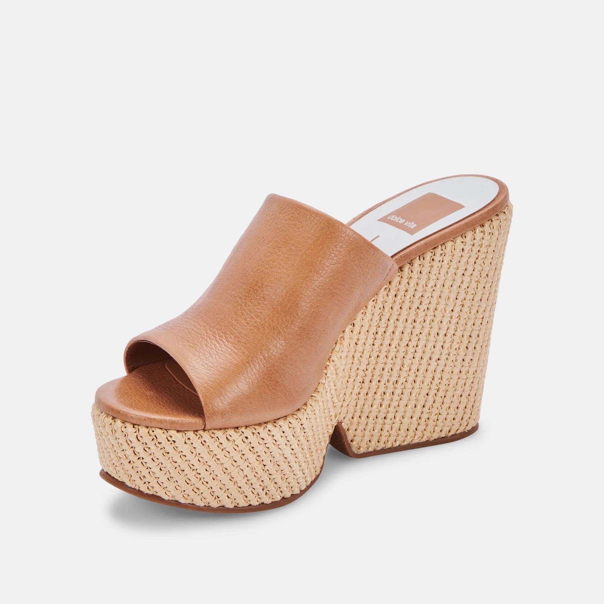 GILMA WEDGES SADDLE LEATHER