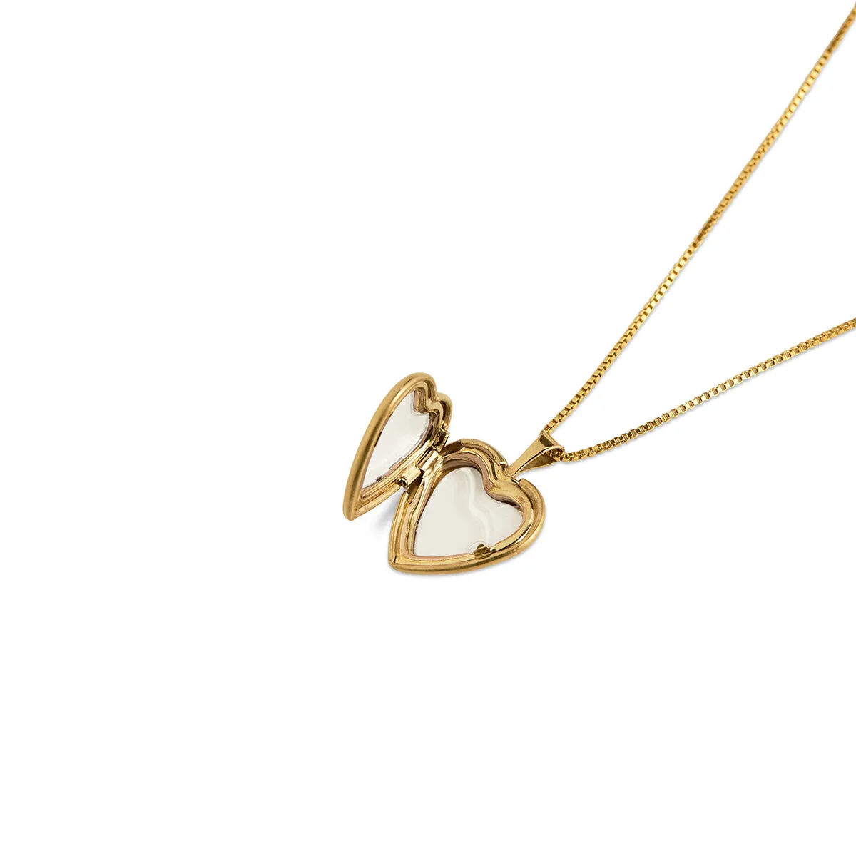 Gold Filled Classic Heart Locket