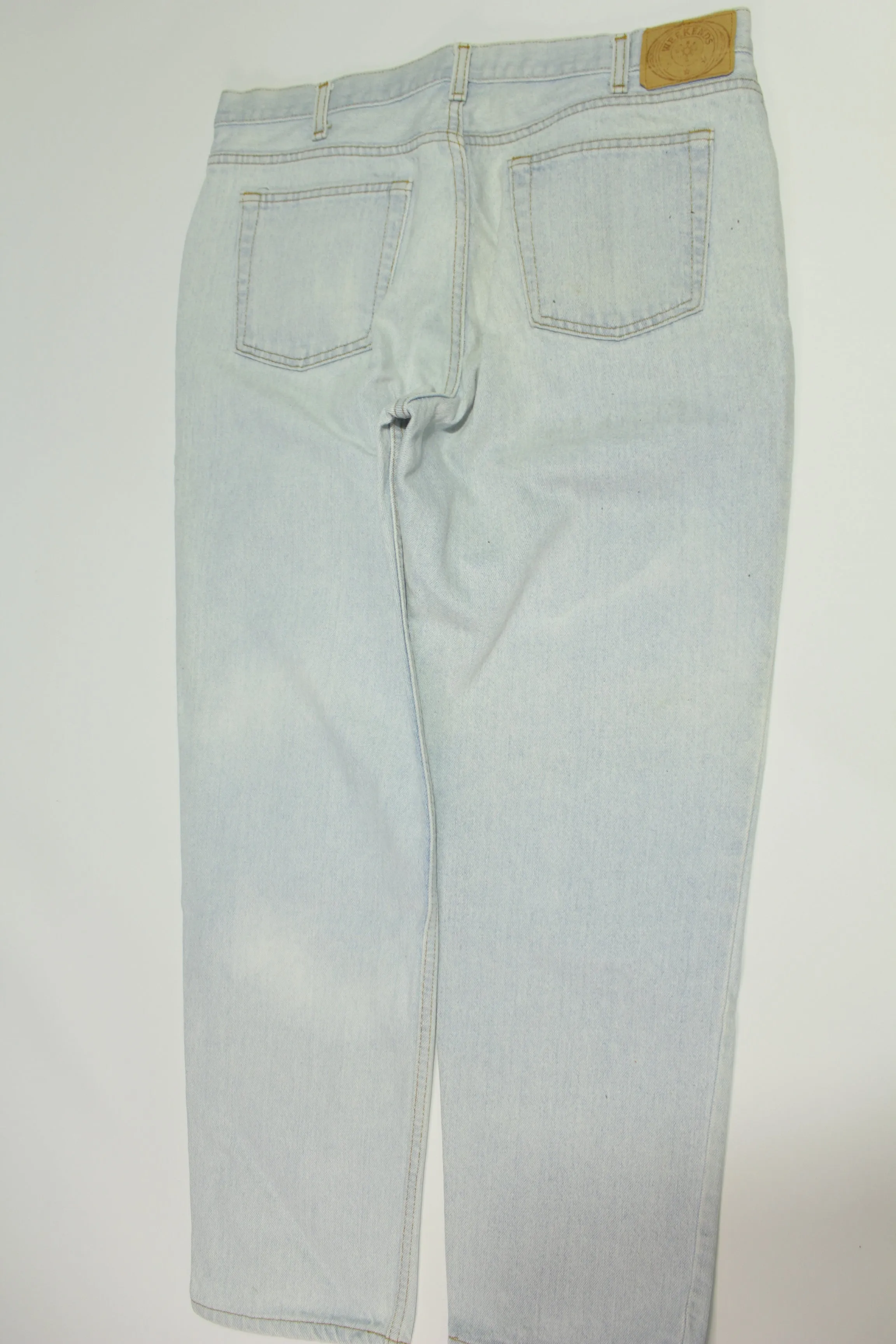 JC Penneys Weekends Vintage 80's Acid Washed Made In USA Jeans