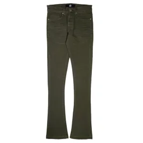 Jordan Craig Ross Stack Denim (Olive) JRF955