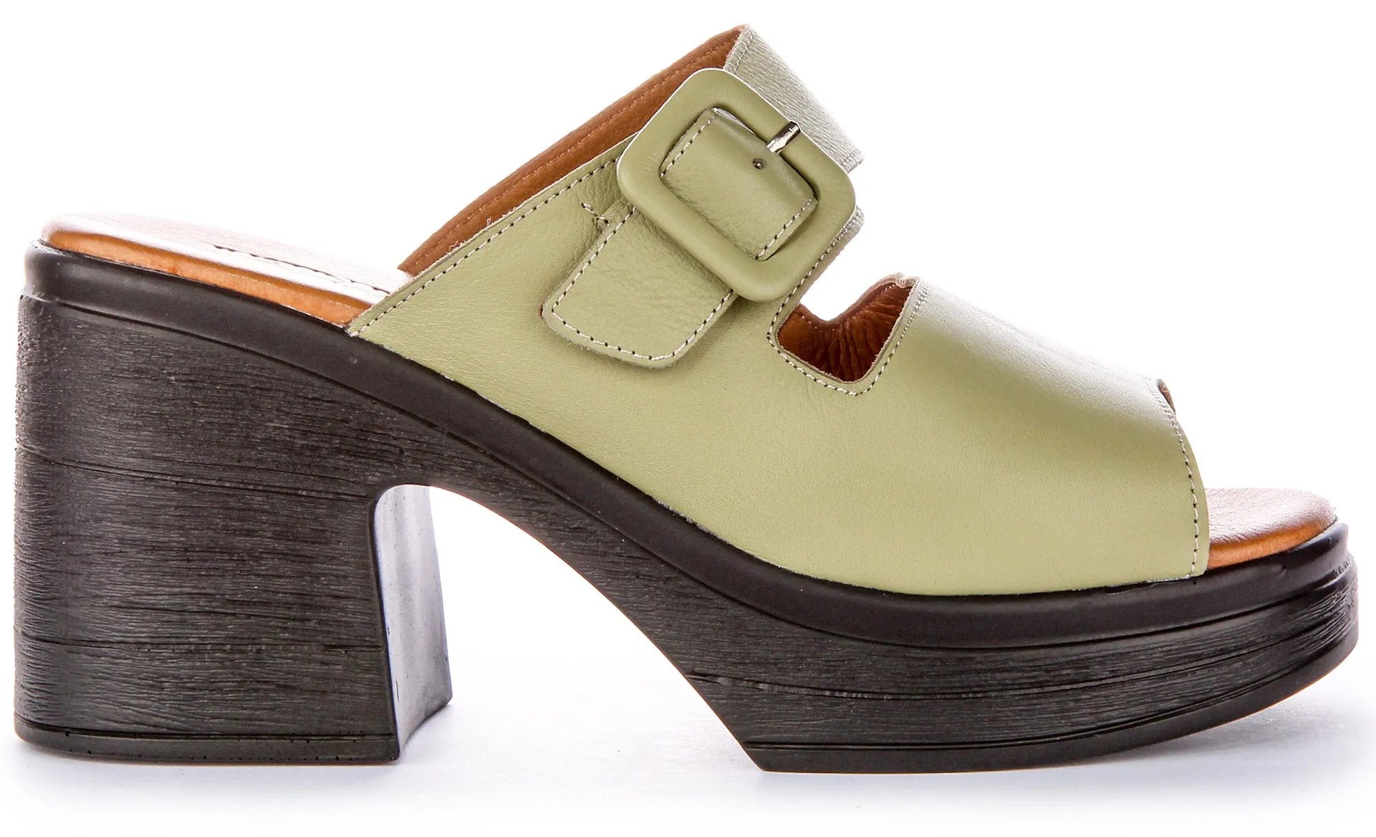 Justinreess England Audrey In Olive For Women