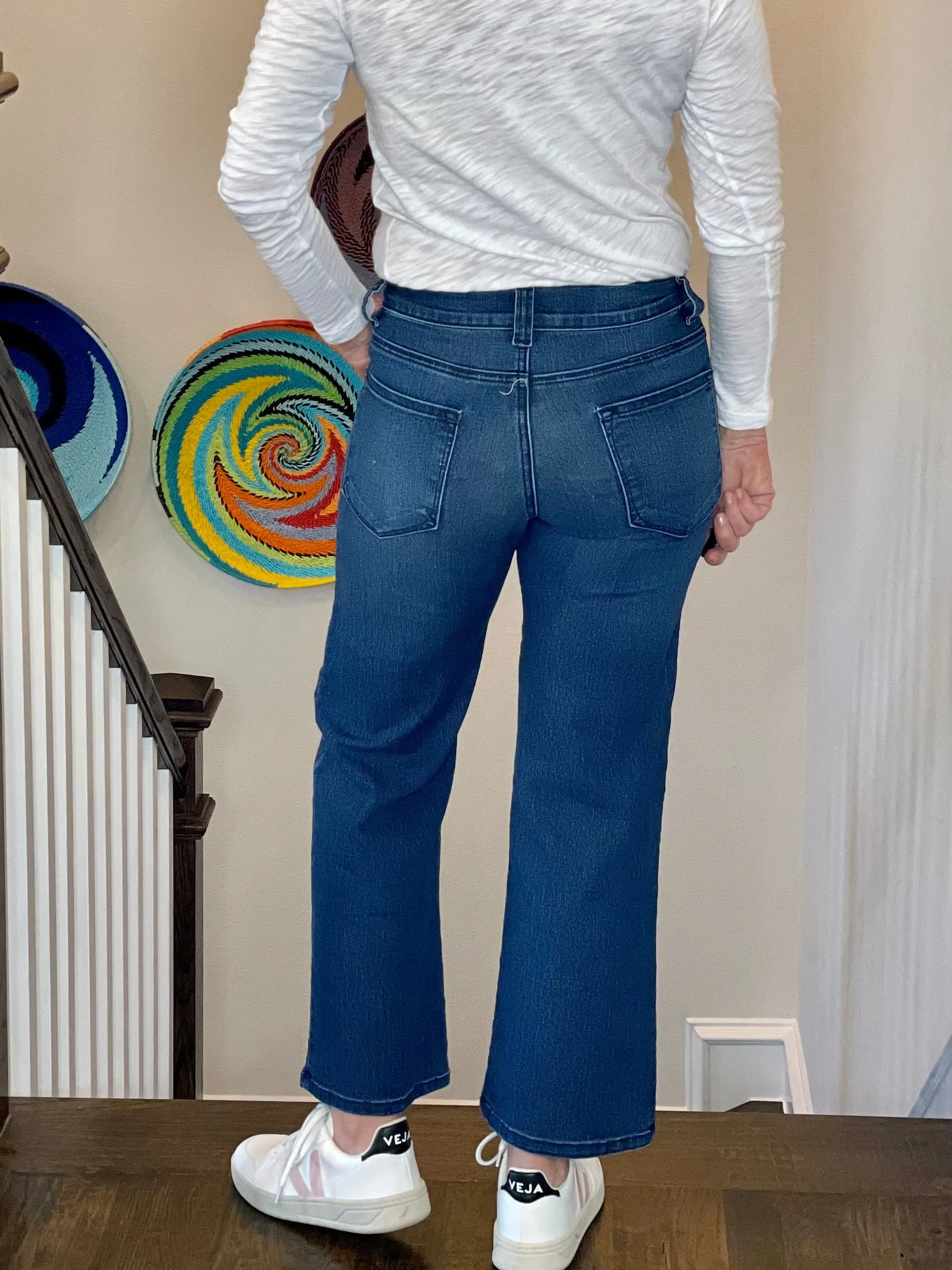 Karen Kane Wide Leg Jeans