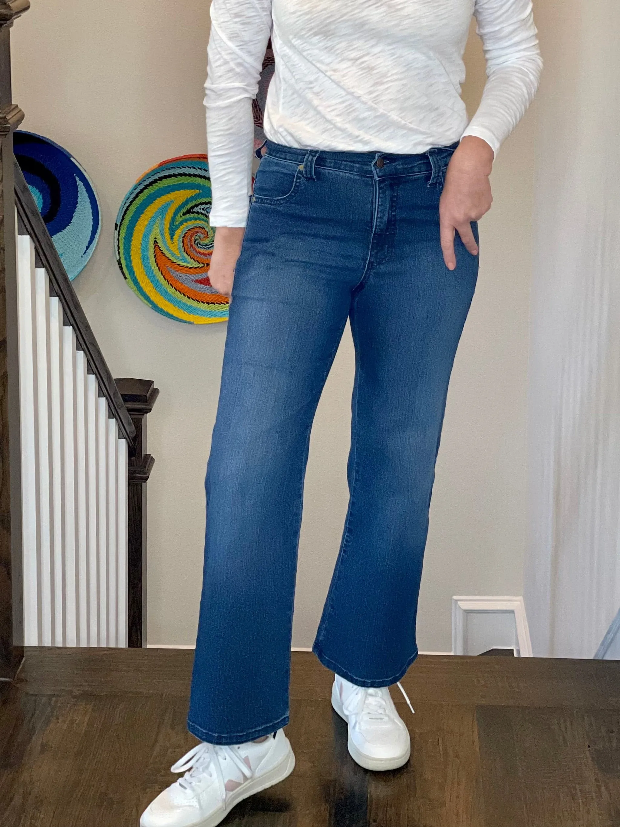 Karen Kane Wide Leg Jeans