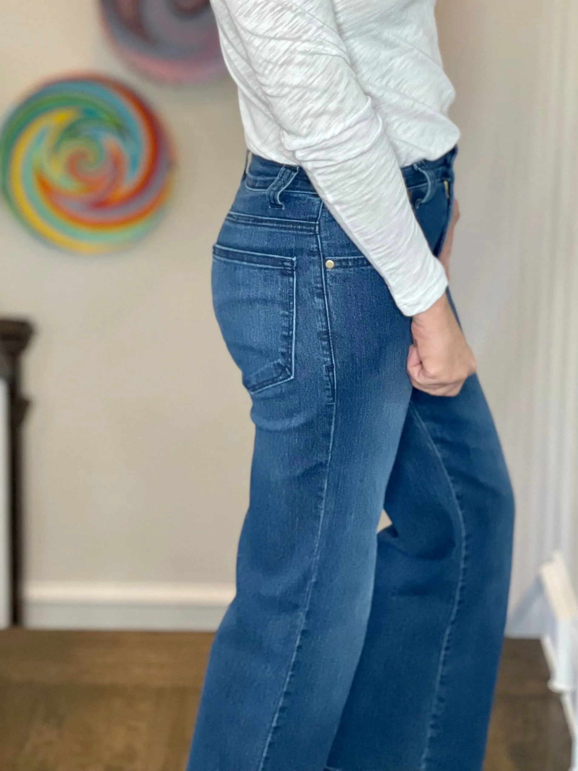 Karen Kane Wide Leg Jeans