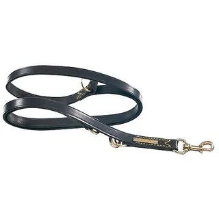 La Cinopelca Italian Leather "2 in 1" Adjustable Leashes - 6'