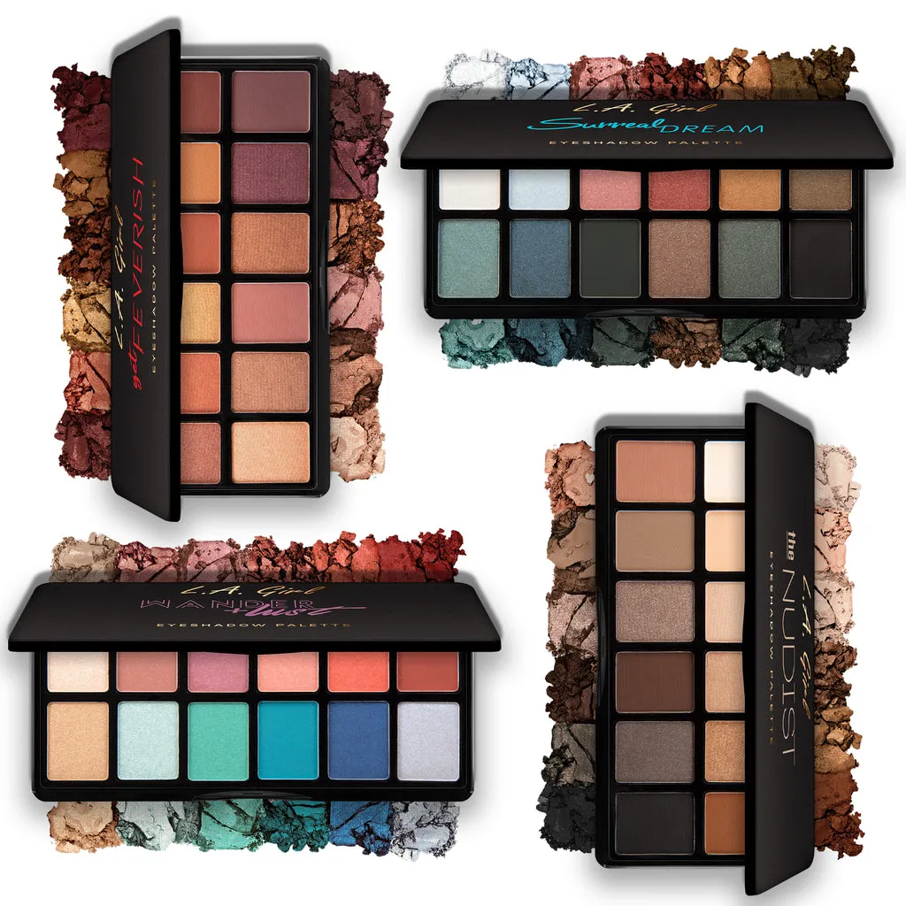 LAGIRL Fanatic Paleta de Sombras 12 Tonos